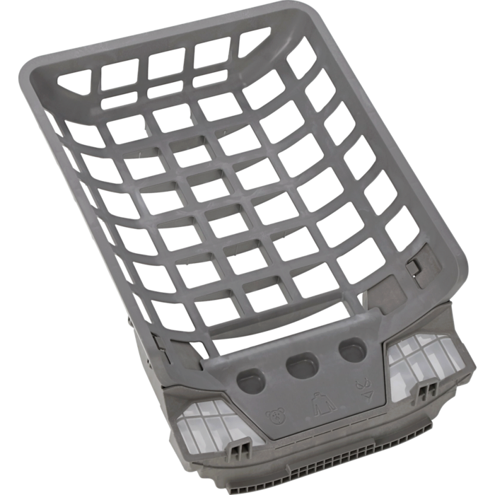 Trocknerkorb in Grau