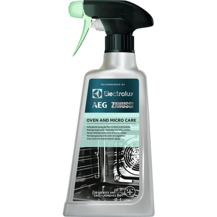 Oven and Micro Care - Detergente spary per forni e forni a microonde (500 ml)
