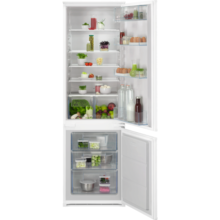 Kühl-/Gefrierkombination Einbau Schlepptür LowFrost 177.2 cm E