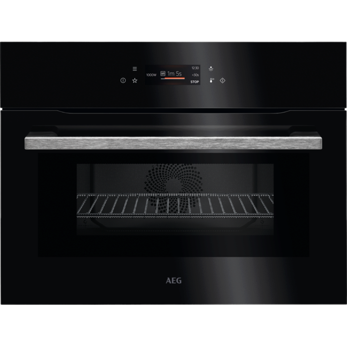 Forno da incasso Compact 45 Forno multifunzione Microonde Grill Nero
